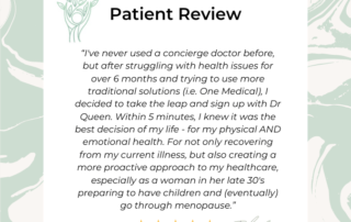 New Patient Review - "I knew this was the best decision of my life ..." 2