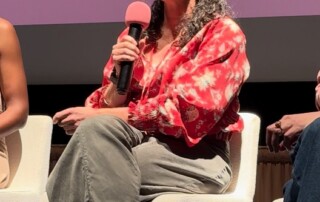 Perimenopause and menopause can be the best time of your life. 6 Dr Heidi Queen presents on stage about perimenopause and menopause healthcare