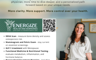 Hormonal health isn’t one-size-fits-all and it shouldn’t be treated that way. Concierge Primary Care gives you direct access to your physician, more time to dive deeper, and a personalized path forward based on your unique needs.