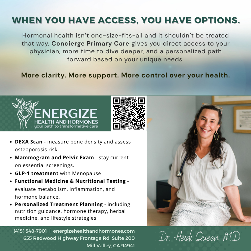 Hormonal health isn’t one-size-fits-all and it shouldn’t be treated that way. Concierge Primary Care gives you direct access to your physician, more time to dive deeper, and a personalized path forward based on your unique needs.